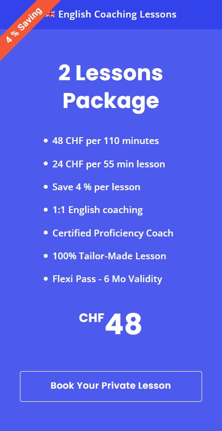 Professional English Coaching Jumpstart (2x 55-Min. Lessons) | CORE SKILLS QUICK BOOST