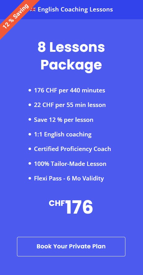 Professional English Coaching Mastery (8x 55-Min. Lessons) | EXECUTIVE ORAL TRANSFORMATION