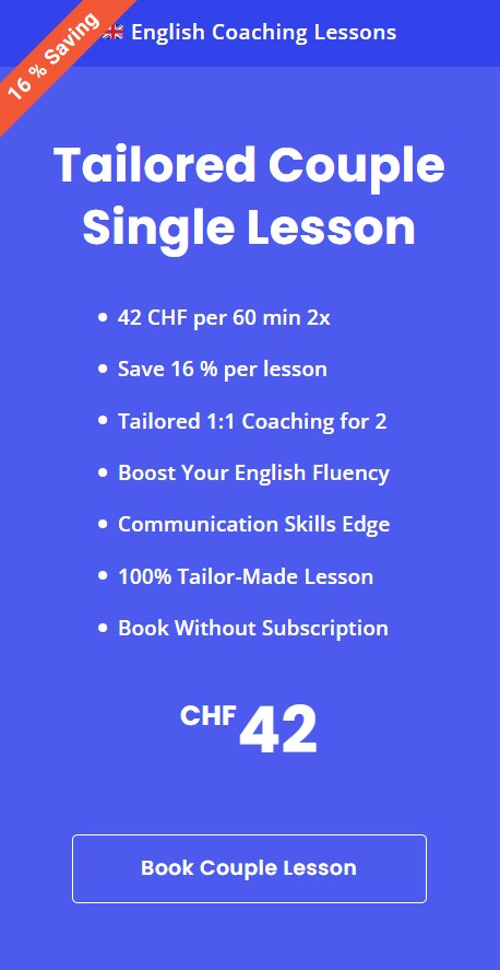 Professional English Coaching for Two Students  (1x 55-Min. Lesson) | Rapid Collaborative Alignment