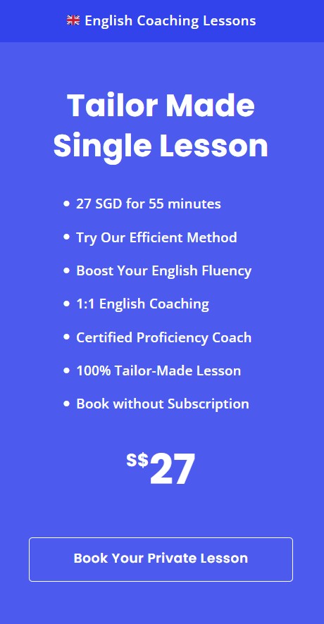 55-MIN. CORPORATE ENGLISH COACHING - Strategic Business Communication