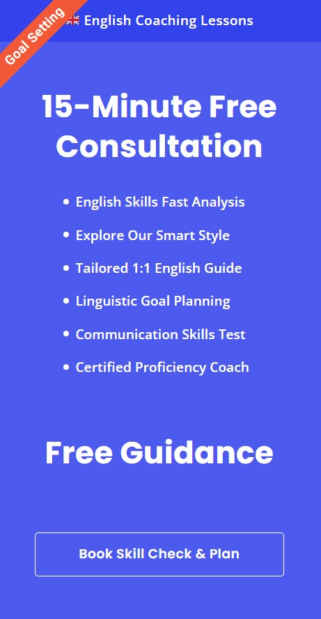 FREE 15-MINUTE LEADERSHIP GOAL GUIDANCE - Complimentary Linguistic Diagnostic